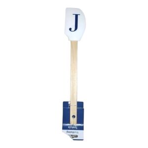 Old East Main Company True Living Wood Silicone Monogram Letter "J" Spatula